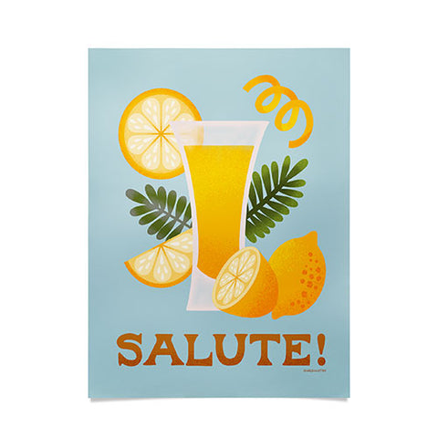 Jessica Molina Limoncello Cocktail Poster