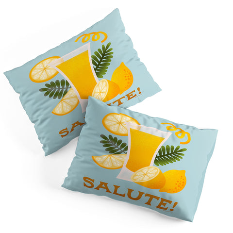 Jessica Molina Limoncello Cocktail Pillow Shams