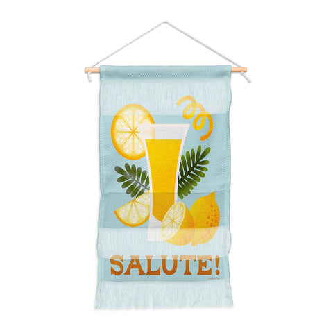 Jessica Molina Limoncello Cocktail Wall Hanging Portrait