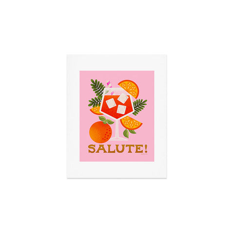 Jessica Molina Orange Spritz Art Print