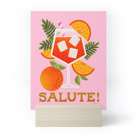 Jessica Molina Orange Spritz Mini Art Print