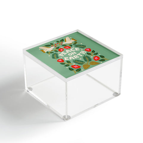 Jessica Molina Peace on Earth I Acrylic Box