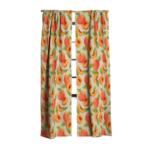 Jessica Molina Peach Pattern Blackout Non Repeat
