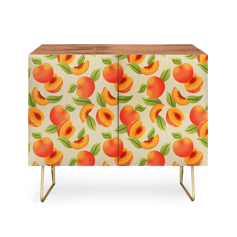 Jessica Molina Peach Pattern Credenza