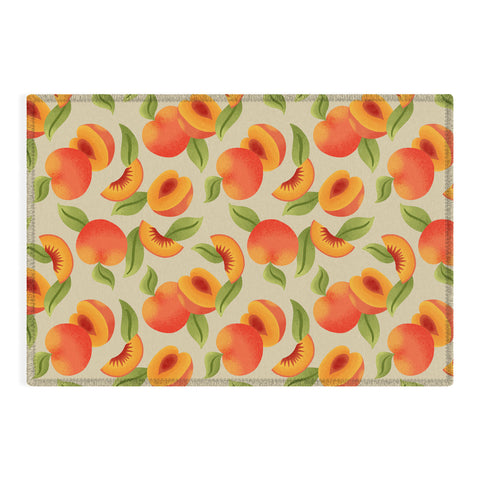 Jessica Molina Peach Pattern Outdoor Rug