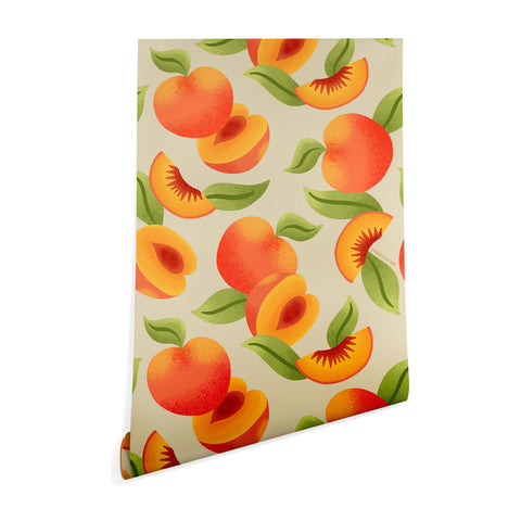 Jessica Molina Peach Pattern Wallpaper
