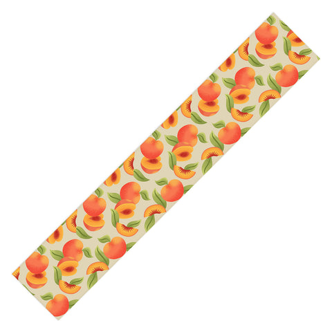 Jessica Molina Peach Pattern Table Runner
