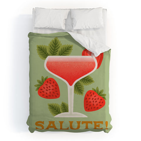 Jessica Molina Rossini Duvet Cover