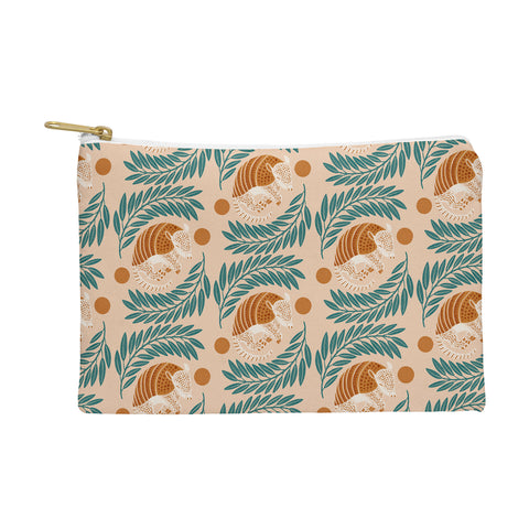Jessica Molina Sleepy Armadillo Burnt Orange Pouch