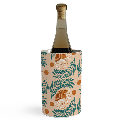 Jessica Molina Sleepy Armadillo Burnt Orange Wine Chiller
