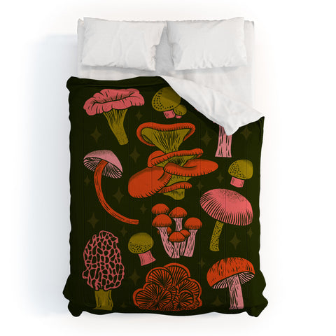 Jessica Molina Texas Mushrooms Bright Multi Comforter