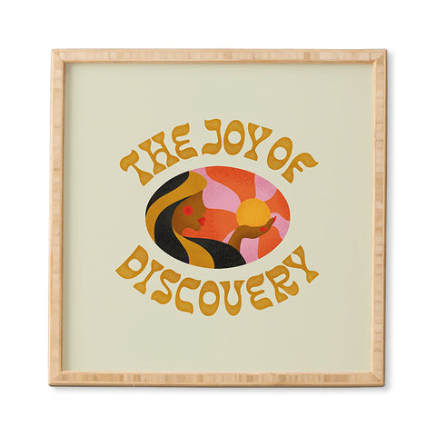 Jessica Molina The Joy of Discovery Framed Wall Art