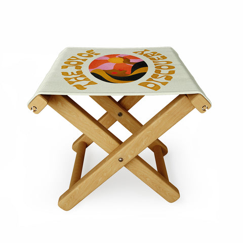 Jessica Molina The Joy of Discovery Folding Stool