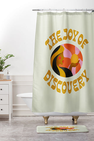 Jessica Molina The Joy of Discovery Shower Curtain And Mat