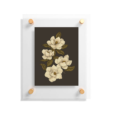 Jessica Roux Magnolias 2 Floating Acrylic Print