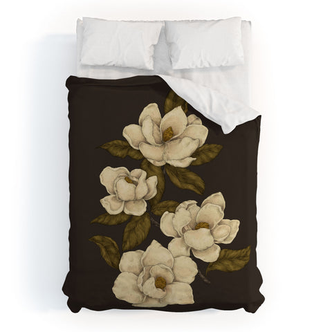 Jessica Roux Magnolias 2 Duvet Cover