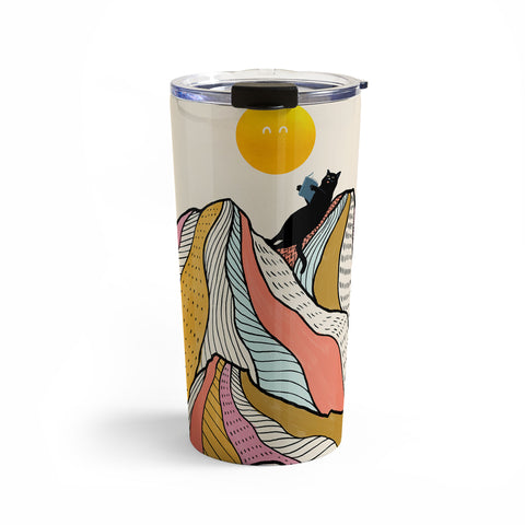 Jimmy Tan Good Morning Meow 3 Reading Travel Mug