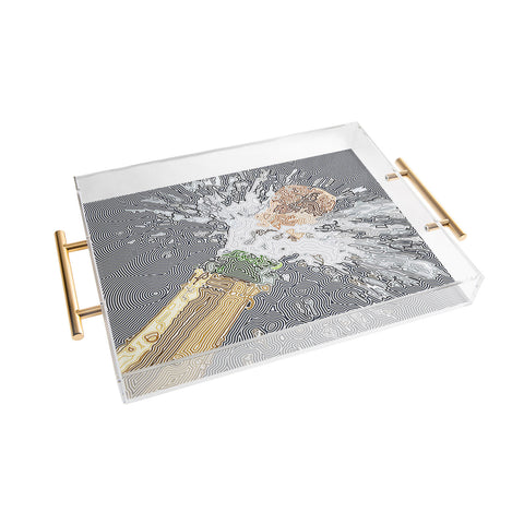 John Turner Jr Champagne W Acrylic Tray