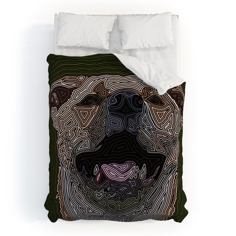 John Turner Jr Dog 1 B Duvet Cover