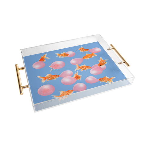 Jonas Loose Bubblegum Goldfish Acrylic Tray