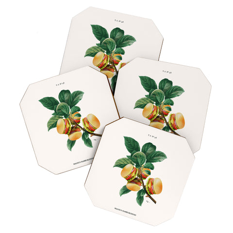Jonas Loose BURGER PLANT Coaster Set