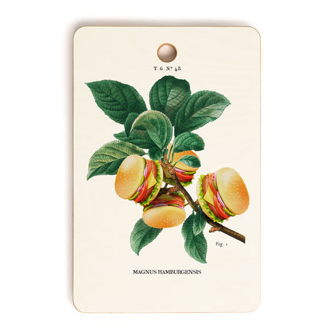 Jonas Loose BURGER PLANT Cutting Board Rectangle