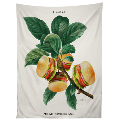 Jonas Loose BURGER PLANT Tapestry