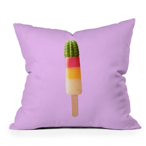 Jonas Loose Cactus Popsicle Outdoor Throw Pillow