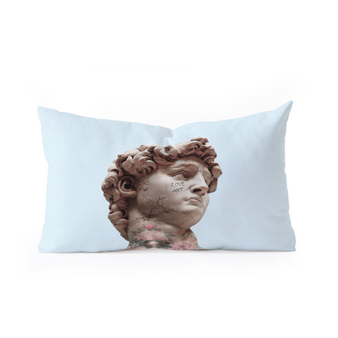 Jonas Loose DAVID LOVES ART Oblong Throw Pillow