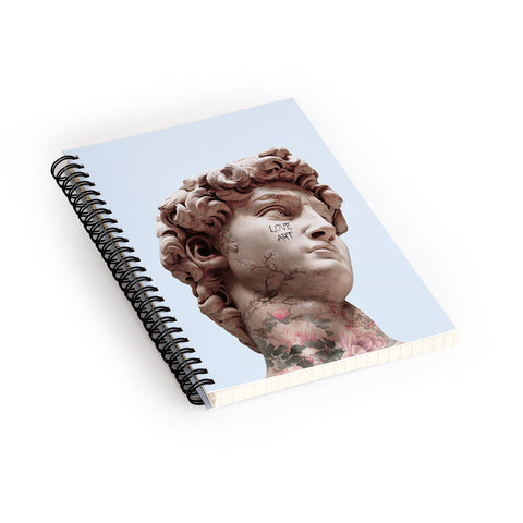 Jonas Loose DAVID LOVES ART Spiral Notebook