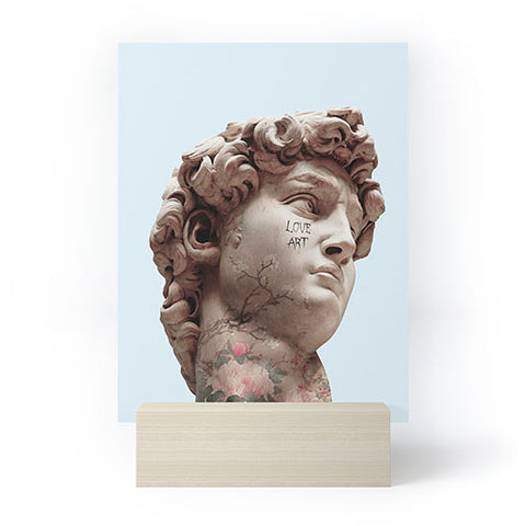 Jonas Loose DAVID LOVES ART Mini Art Print