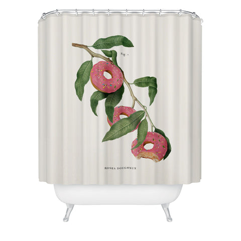Jonas Loose Donut Plant Shower Curtain