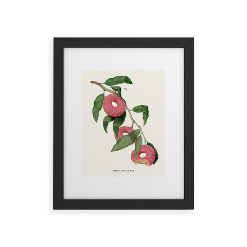 Jonas Loose Donut Plant Framed Art Print