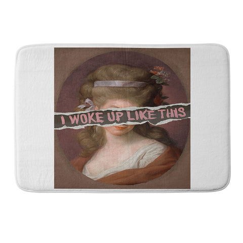 Jonas Loose I Woke Up Like This I Memory Foam Bath Mat