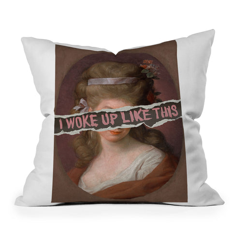 Jonas Loose I Woke Up Like This I Throw Pillow