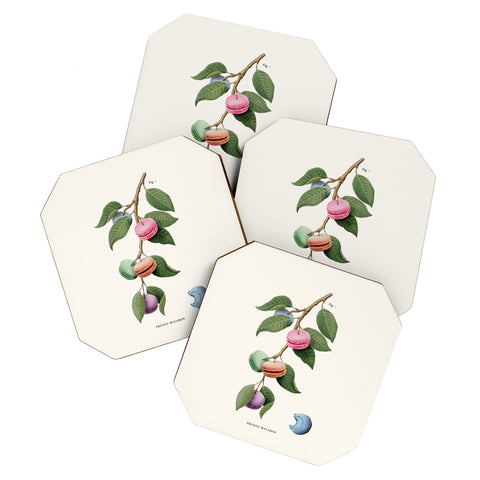 Jonas Loose Macaron Plant Coaster Set