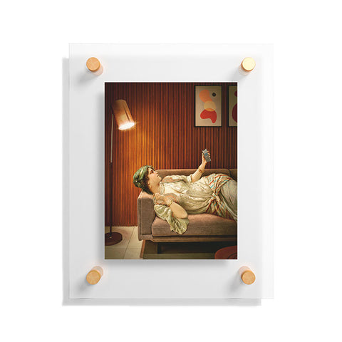 Jonas Loose Text Me Floating Acrylic Print