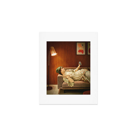 Jonas Loose Text Me Art Print