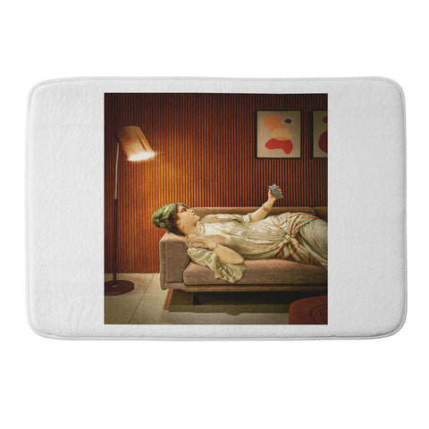 Jonas Loose Text Me Memory Foam Bath Mat