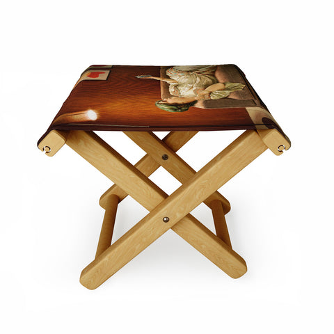 Jonas Loose Text Me Folding Stool