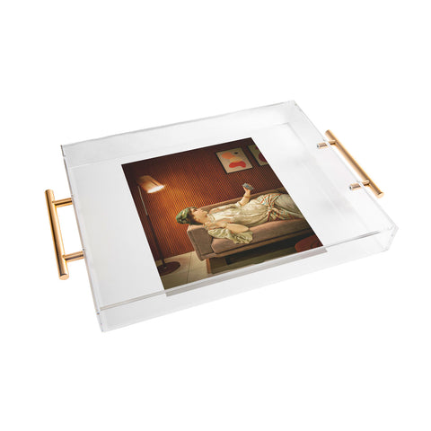 Jonas Loose Text Me Acrylic Tray