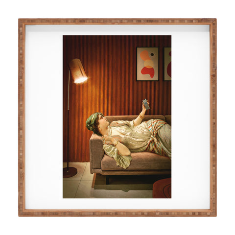 Jonas Loose Text Me Square Tray