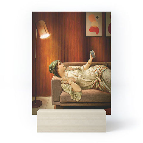 Jonas Loose Text Me Mini Art Print