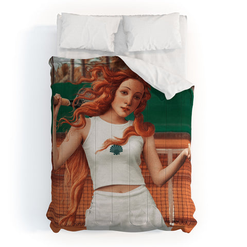 Jonas Loose VENUS PLAYING TENNIS Comforter