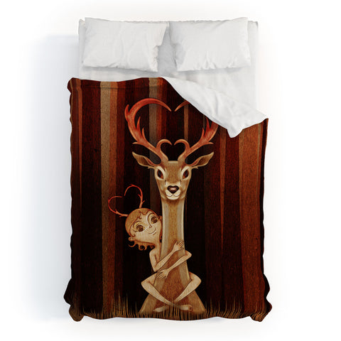 Jose Luis Guerrero Deer 1 Duvet Cover
