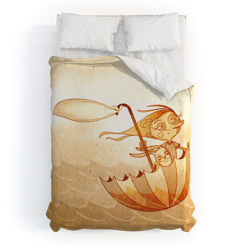 Jose Luis Guerrero Freedom 2 Duvet Cover