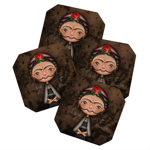 Jose Luis Guerrero Fridali Coaster Set