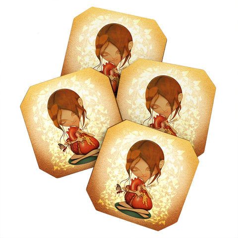 Jose Luis Guerrero Heartache Coaster Set