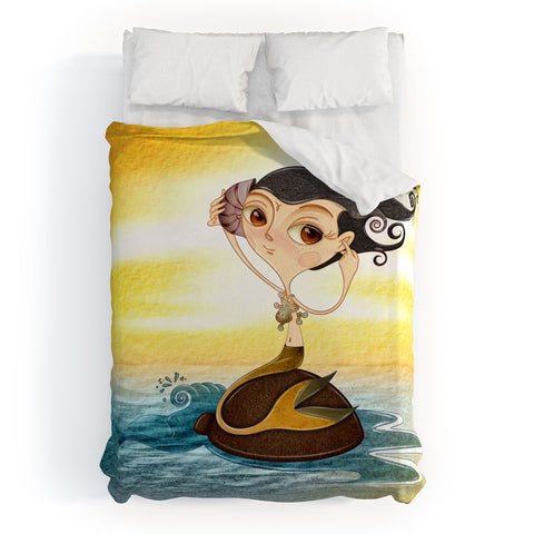 Jose Luis Guerrero Sirena Duvet Cover