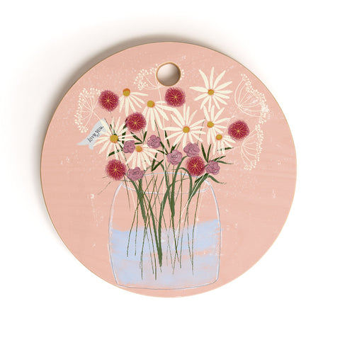 Joy Laforme A Gift for my Love Cutting Board Round